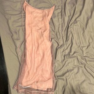 Bodcon mini dress. Small shimmery